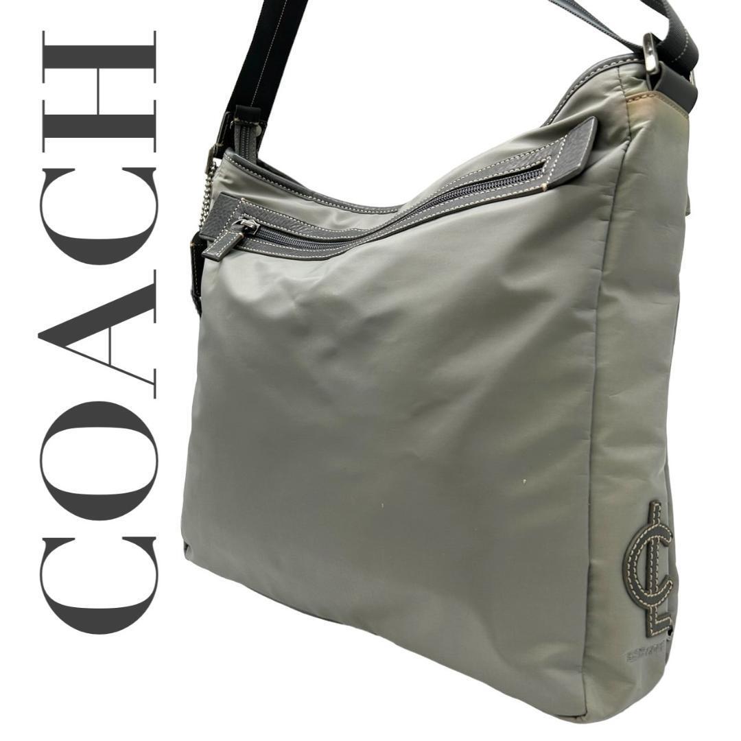 COACH コーチ　s86　斜め掛け　6461　ナイロン　ショルダーバッグ