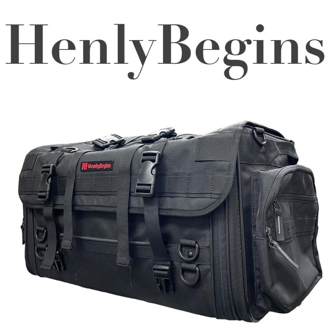 HenlyBegins Henry Bigi nzA8 большая вместимость touring сумка чёрный 