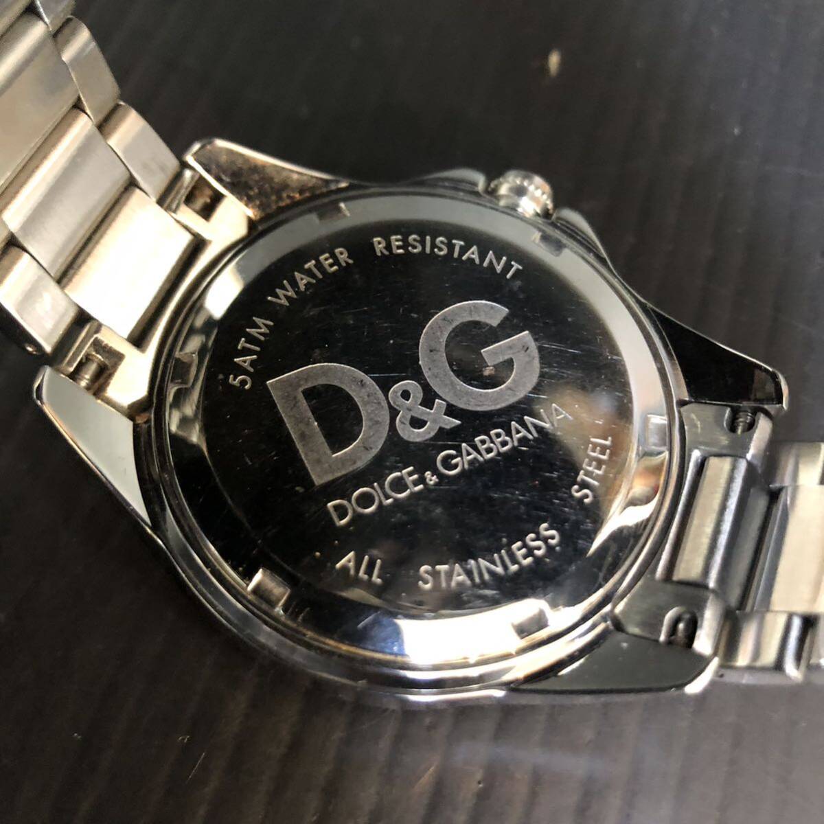オススメ DOLCE＆GABBANAドルチェ&ガッバーナ DW0646 TIME クォーツ メンズ腕時計 時計 稼働品の画像9