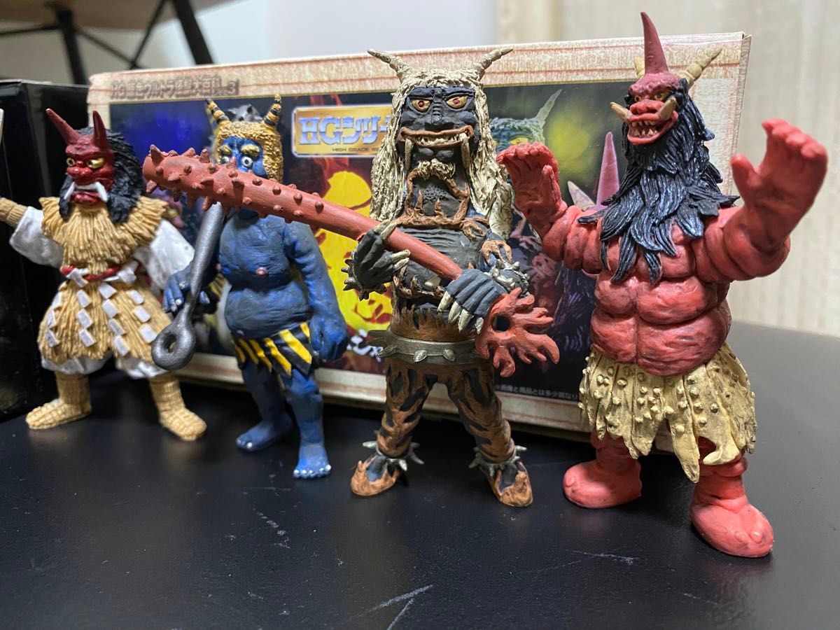 HGウルトラマン HG原色ウルトラ怪獣大百科 鬼スペシャル 4種 HGウルトラマン HG原色ウルトラ怪獣大百科 鬼スペシャル 4種