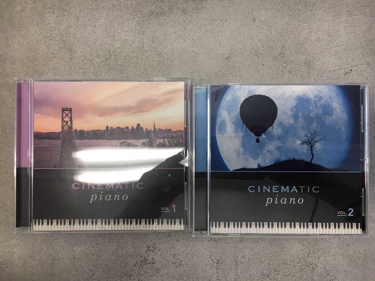 n0517-05★未開封含む CD CINEMATIC ピアノ vol.1〜10 ユーキャン 映画名曲 カサブランカ 他 まとめて 10点_画像2