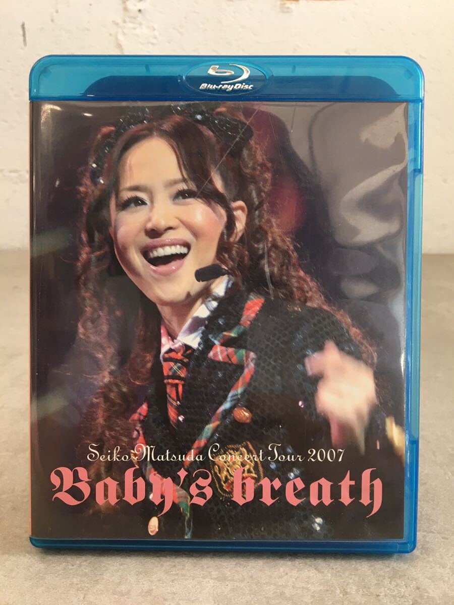 m0514-17★Blu-ray SEIKO MATSUDA CONCERT TOUR 2007 Baby's breath 松田聖子_画像1