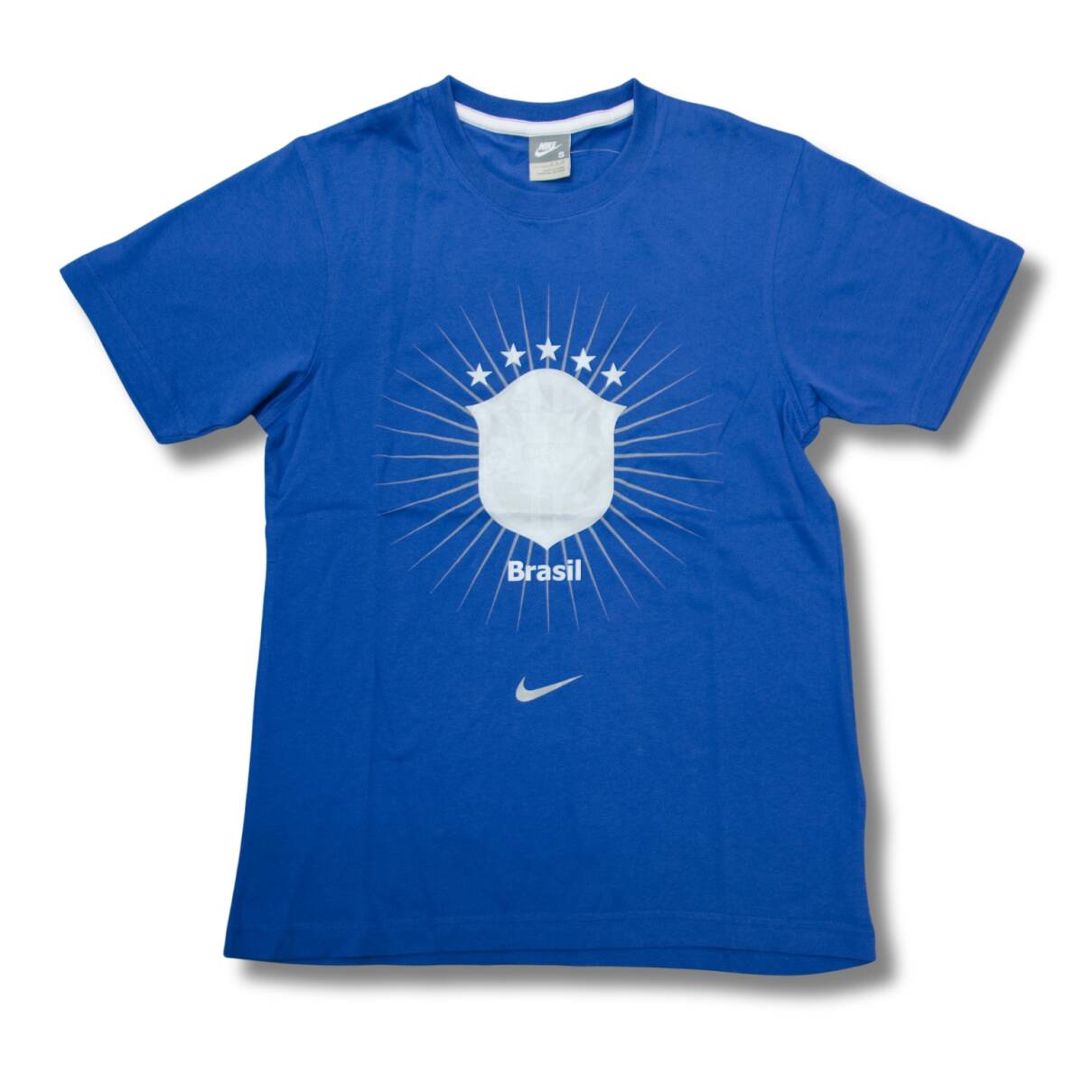 即決☆ナイキ ブラジル代表 Tシャツ BLU/ US Mサイズ 日本サイズ L 送料無料 半袖 国内正規品 NIKE_画像1