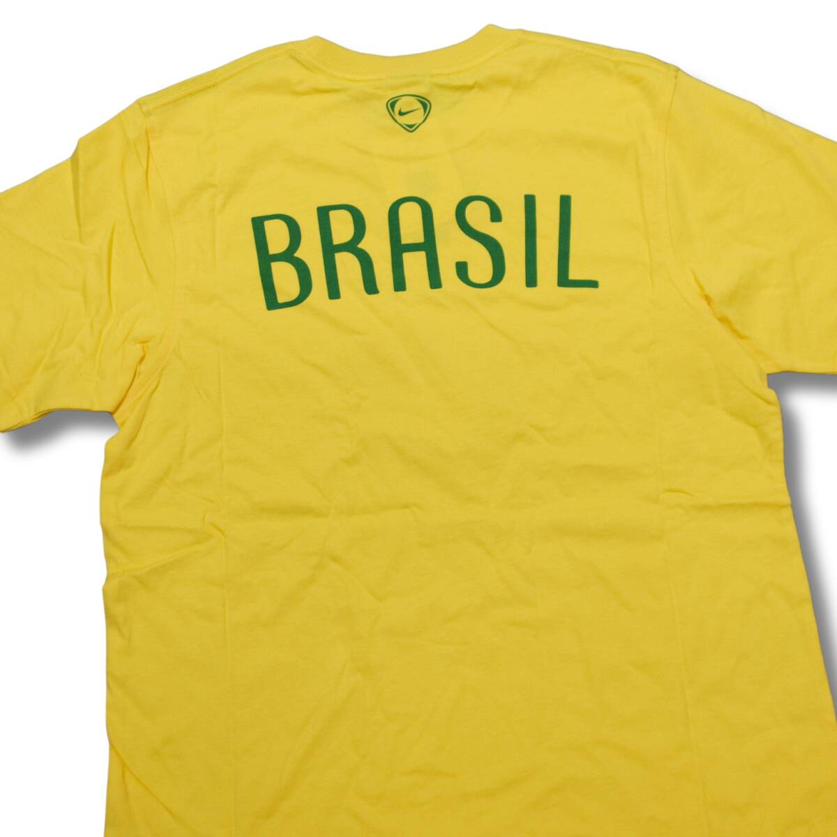 即決☆ナイキ ブラジル代表 Tシャツ YLW/ US Mサイズ 日本サイズ L 送料無料 半袖 国内正規品 NIKE_画像7