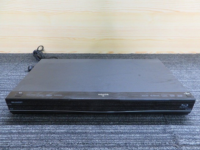 W☆SHARP　AQUOS　ブルーレイディスクレコーダー　BD-S550　B・CAS付き　動作OK_画像1