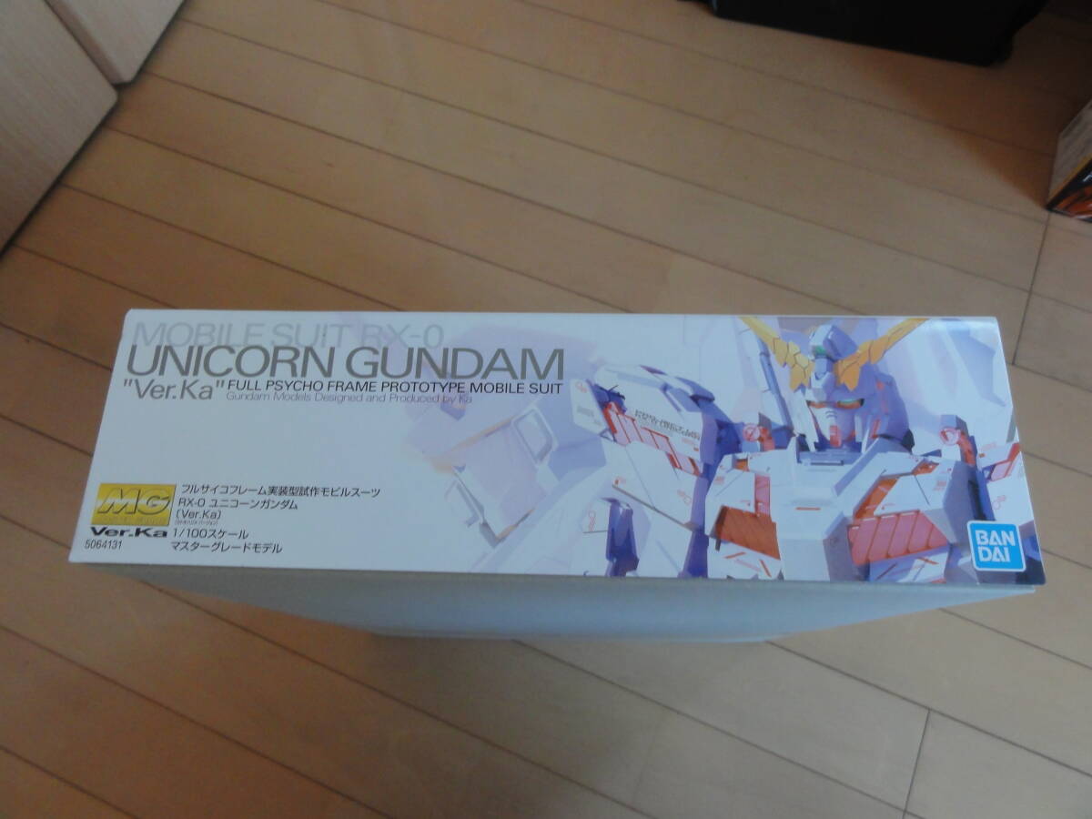 新品 MG MOBILE SUIT RX-0 UNICORN GUNDAM Ver.Ka ユニコーンガンダム マスターグレード 機動戦士ガンダムUCの画像2