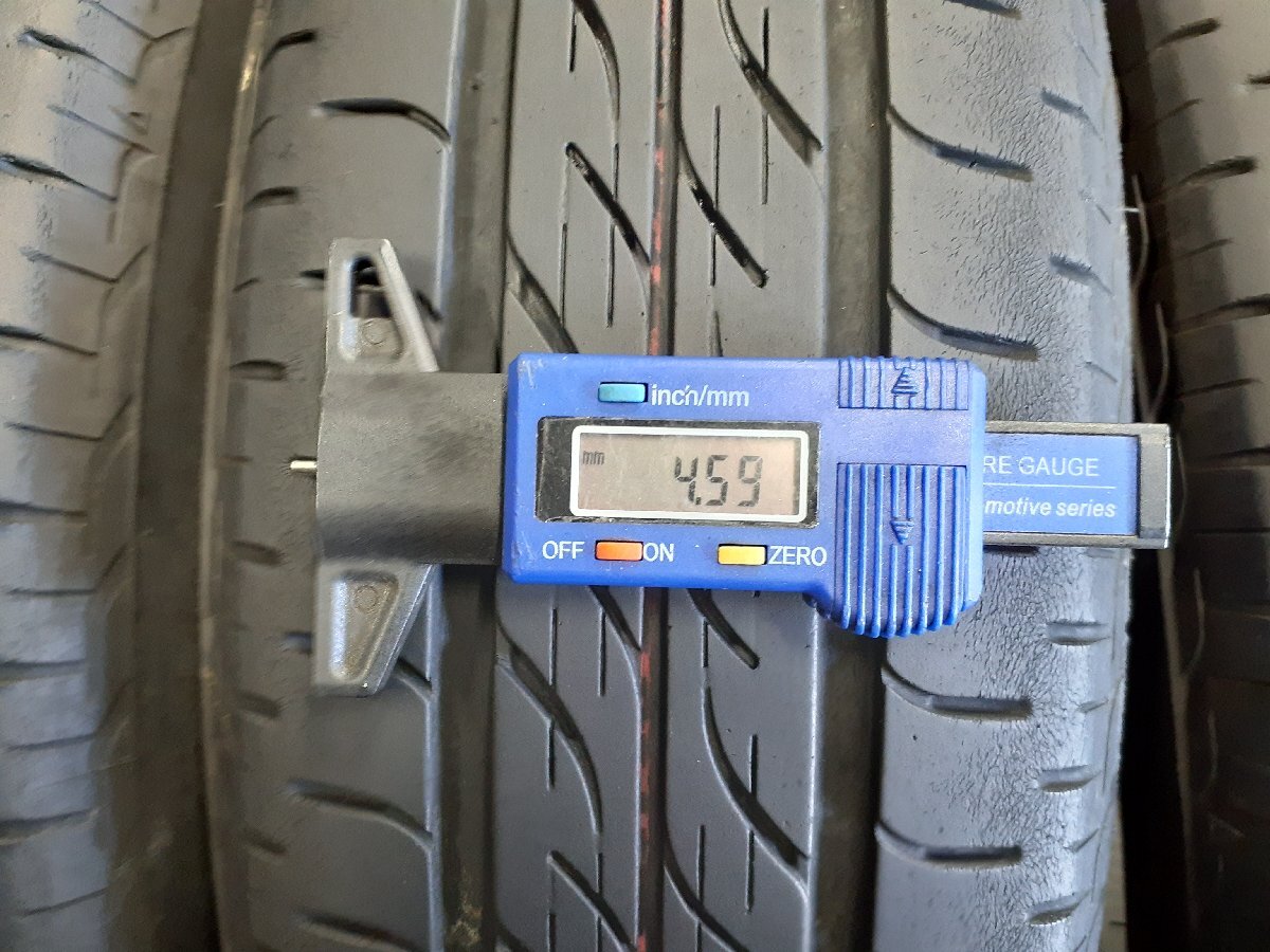 DF5531■155/65R14 75S　4本価格　BRIDGESTONE NEXTRY　送料無料 夏 ’19年 ワゴンR ムーブ デイズ パレット タント N-BOX ラパン_画像4