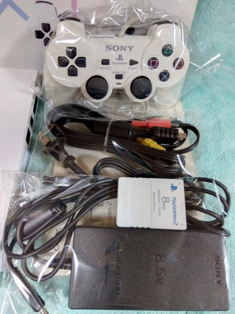 【美品！レンズ交換済】SCPH-70000 箱付 PS2 薄型 本体　※15_画像7