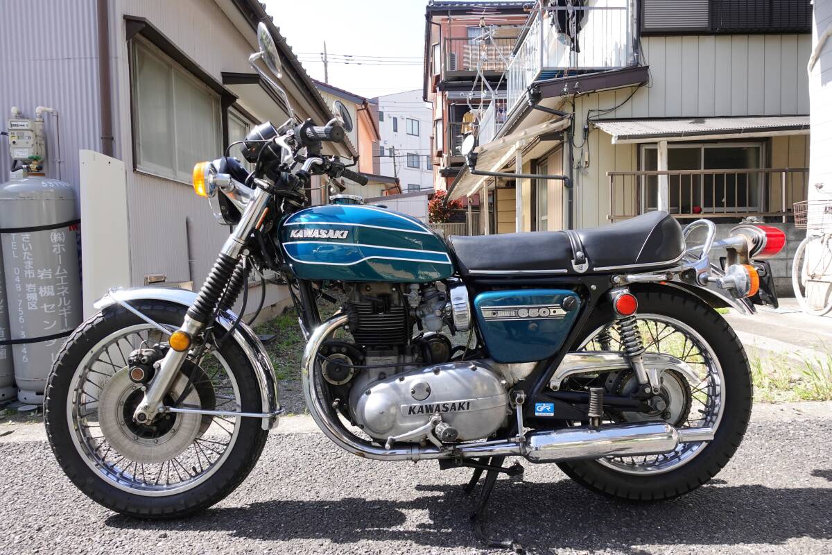 KAWASAKI W650RS W3 カワサキ 程度良　調子良　不具合無し 車検R6年10月　旧車絶版名車 埼玉発_画像1