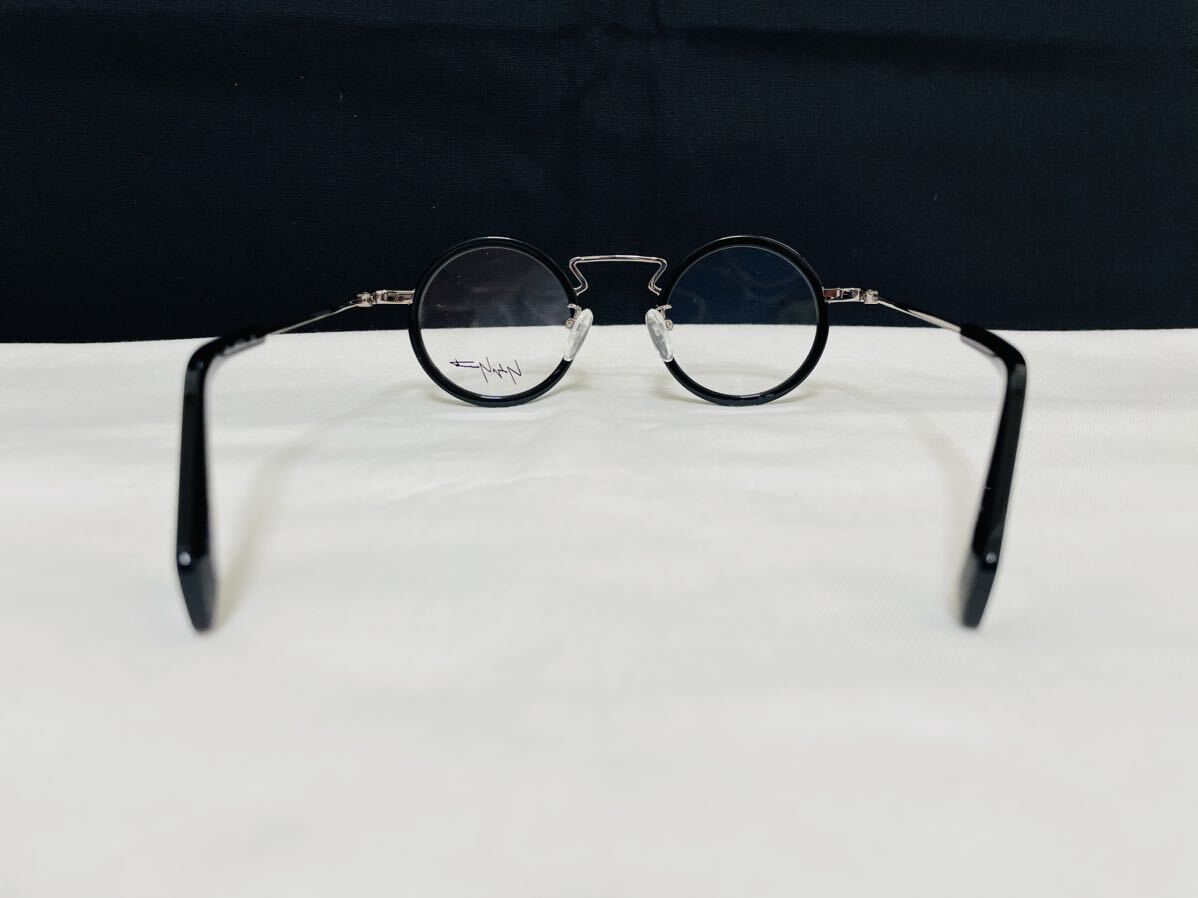 Yohji Yamamoto ヨウジ ヤマモト メガネフレーム YY1003 613 未使用 美品 伊達眼鏡 サングラス ブラック シルバー 人気カラー_画像6