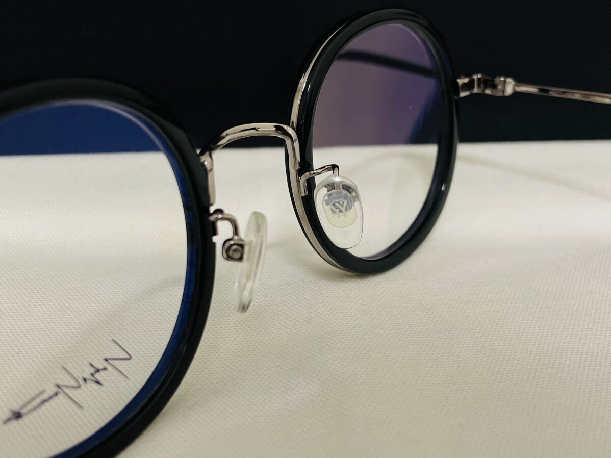 Yohji Yamamoto ヨウジ ヤマモト メガネフレーム YY1025 613 未使用 美品 伊達眼鏡 サングラス ブラック シルバー 人気カラー_画像7