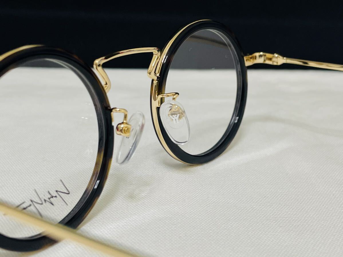 Yohji Yamamoto ヨウジ ヤマモト メガネフレーム YY1003 127 未使用 美品 伊達眼鏡 サングラス 鼈甲柄 人気カラー_画像7