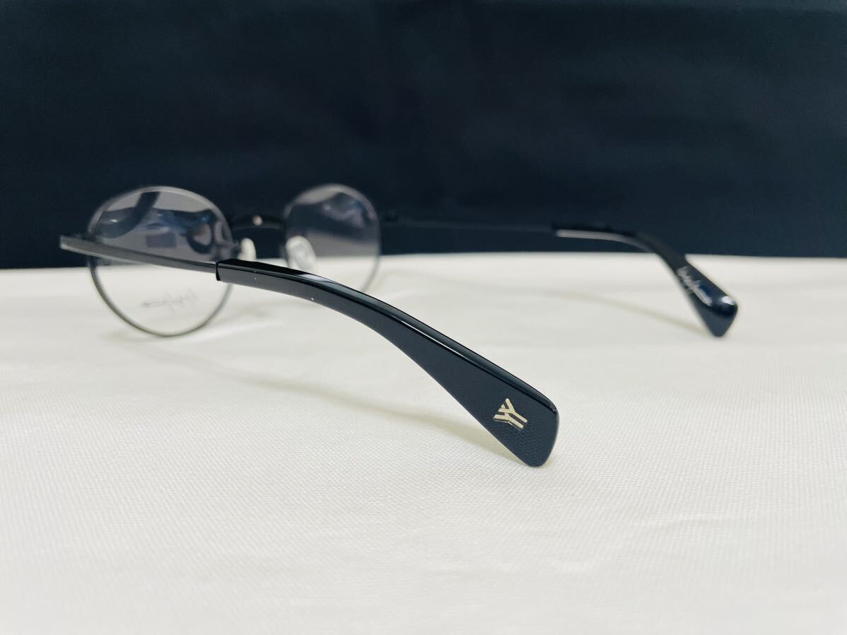 Yohji Yamamoto ヨウジ ヤマモト メガネフレーム YY1302 613 未使用 美品 伊達眼鏡 サングラス ブラック 人気フレーム_画像5