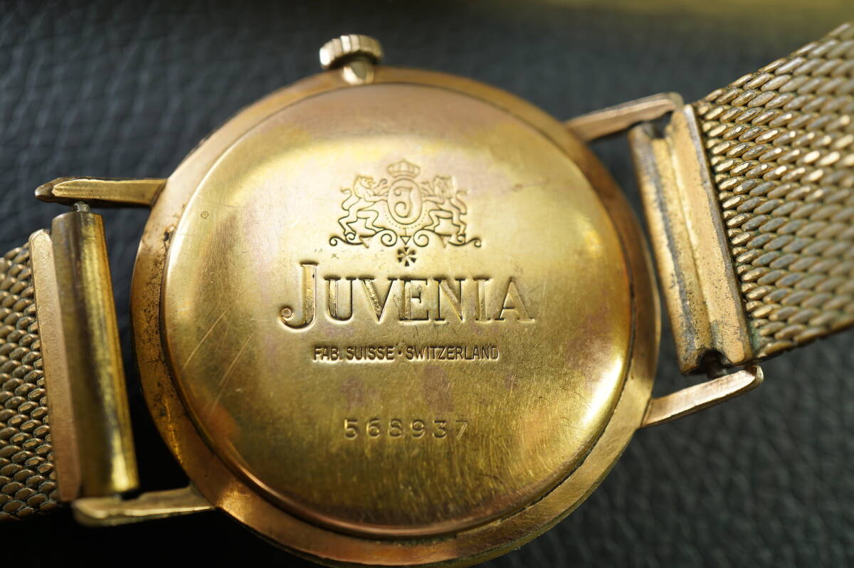 [B2/20-Y MM27]*JUVENIA/ju red a hand winding * self-winding watch all sorts together 3ps.@ operation goods *