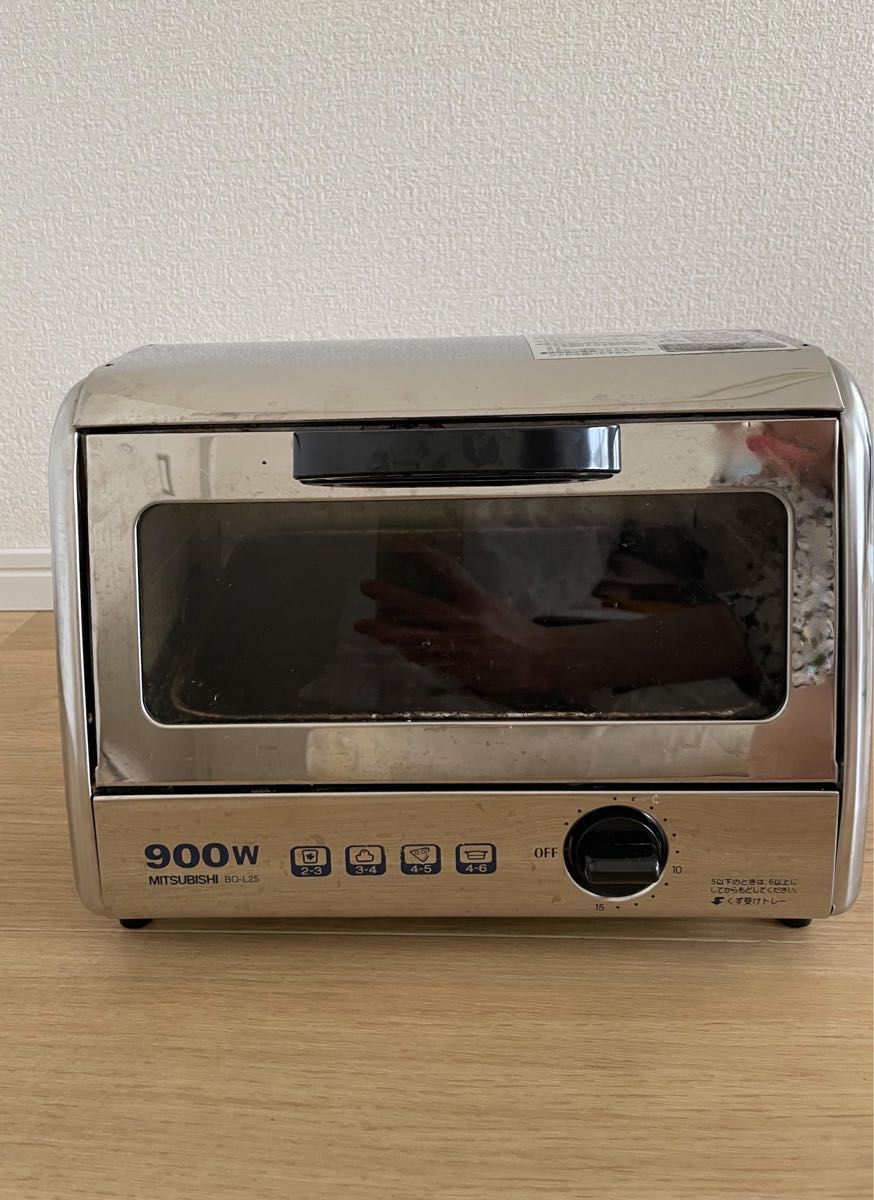 MITSUBISHI オーブントースター【BO-L25-S】 調理家電 トースター