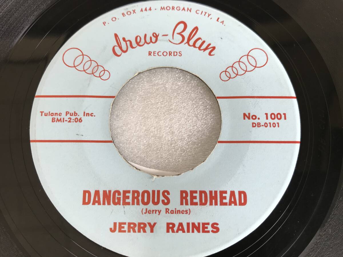 Jerry Raines/Drew-Blan No.1001/Dangerous Redhead/Our Teenage Love/1960_画像2