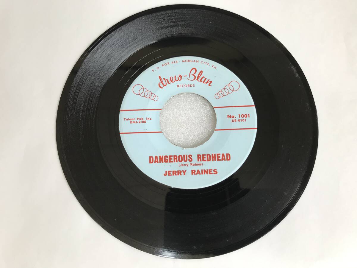 Jerry Raines/Drew-Blan No.1001/Dangerous Redhead/Our Teenage Love/1960_画像1