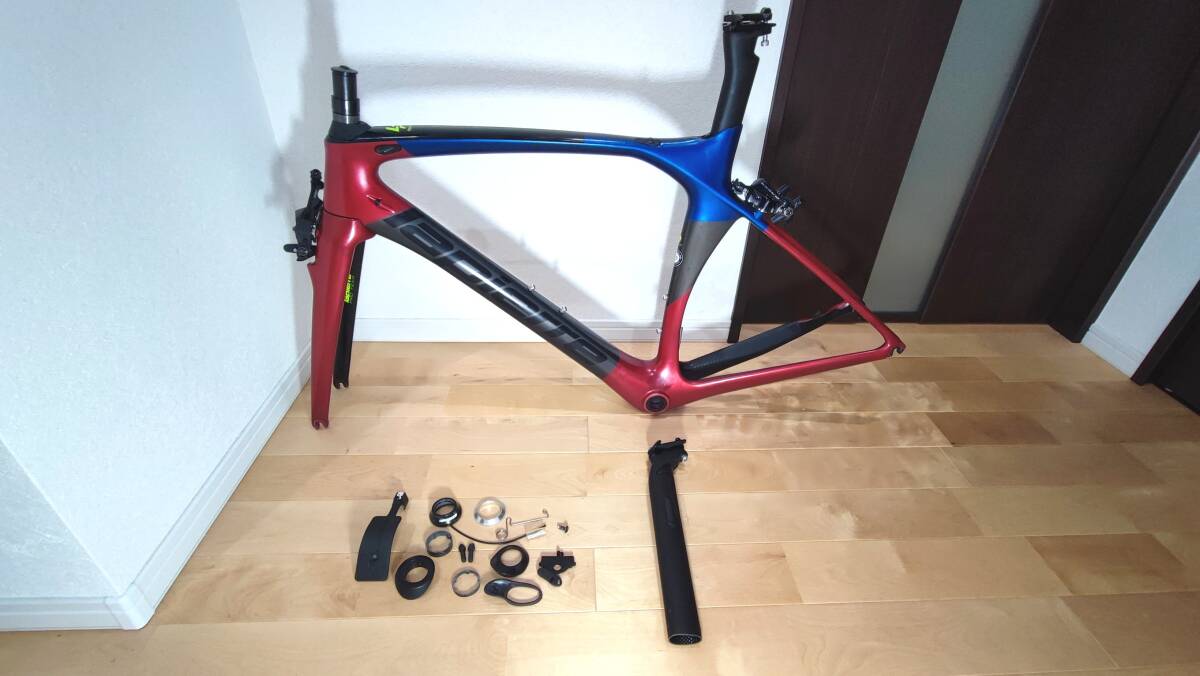 【中古送料込】LAPIERRE AIRCODE SL 800 ULTIMATE ラピエール エアコード XSサイズ BR-R9110ダイレクトマウント セラミックBB 自家塗装