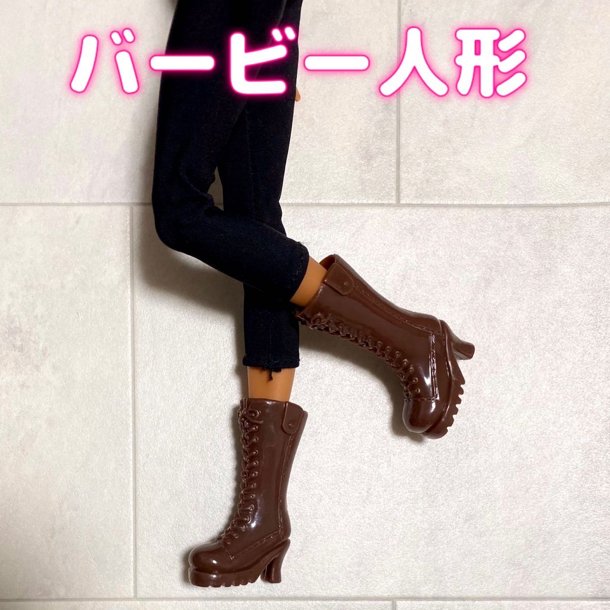 1/6 ドール ブーツ D-i 靴 リカちゃん バービー 人形 momoko ジェニー ブライス オビツ22 24 ピュアニーモ