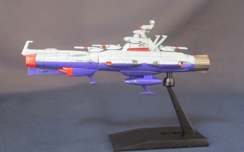 ☆完成品☆メカコレ■ドレッドノート級宇宙戦艦「ドーチェスター」★ヤマト3199_画像3