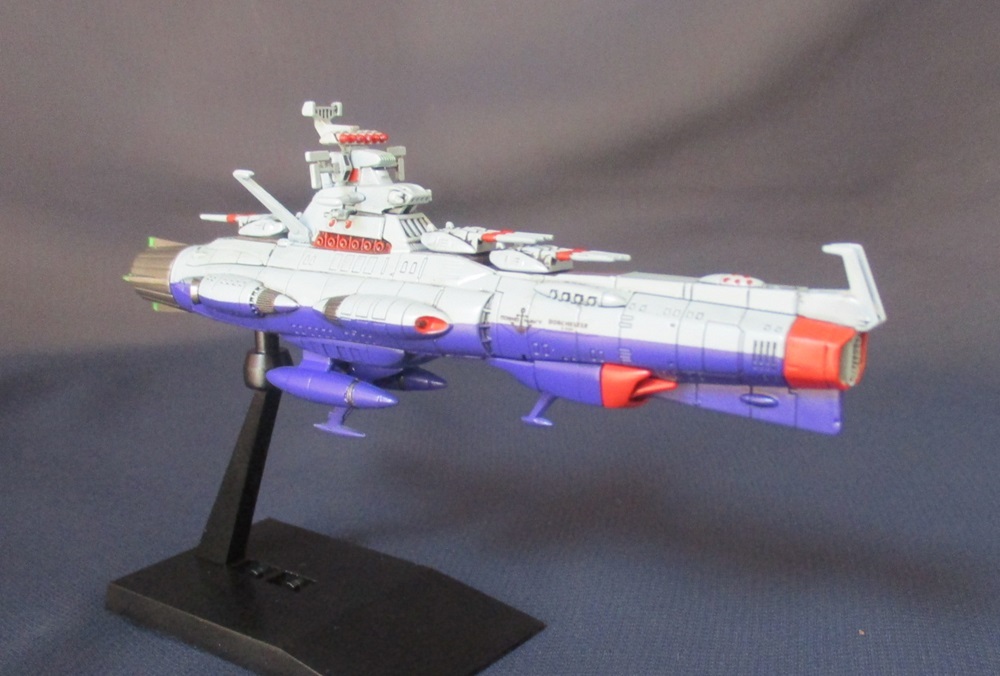 ☆完成品☆メカコレ■ドレッドノート級宇宙戦艦「ドーチェスター」★ヤマト3199_画像9