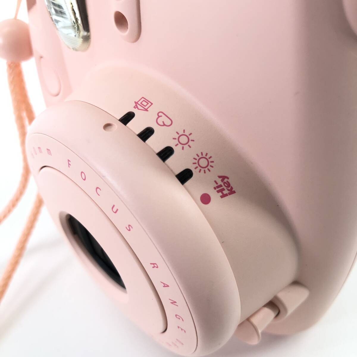 FUJIFILM 富士フィルム チェキ instax mini8 インスタントカメラ 簡単操作 ピンク ジャンク 24e菊NSの画像8