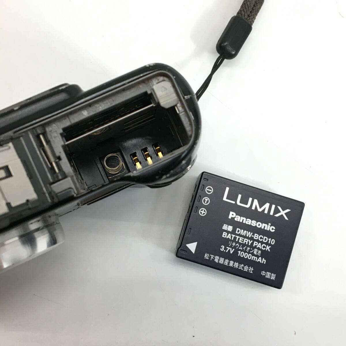 Panasonic/パナソニック LUMIX/ルミックス コンパクトデジタルカメラ コンデジ デジカメ DMC-TZ3 10X バッテリー付 ジャンク扱い 24e菊MZ_画像7