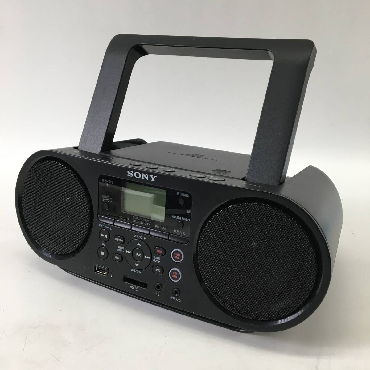 SONY ソニー パーソナルオーディオシステム ZS-RS81BT ラジオ CD SD/USB FM/AM 現状品 動作確認済み 24e菊-_画像1
