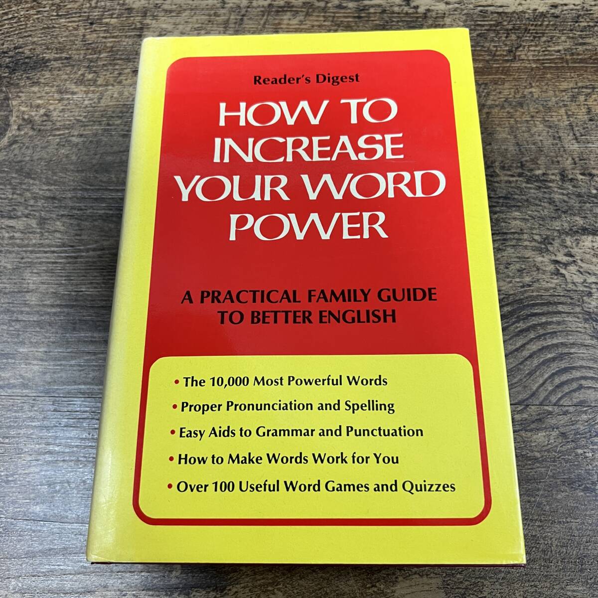 K-3171■HOW TO INCREASE YOUR WORD POWER■Reader's Digest■英語書籍_画像1