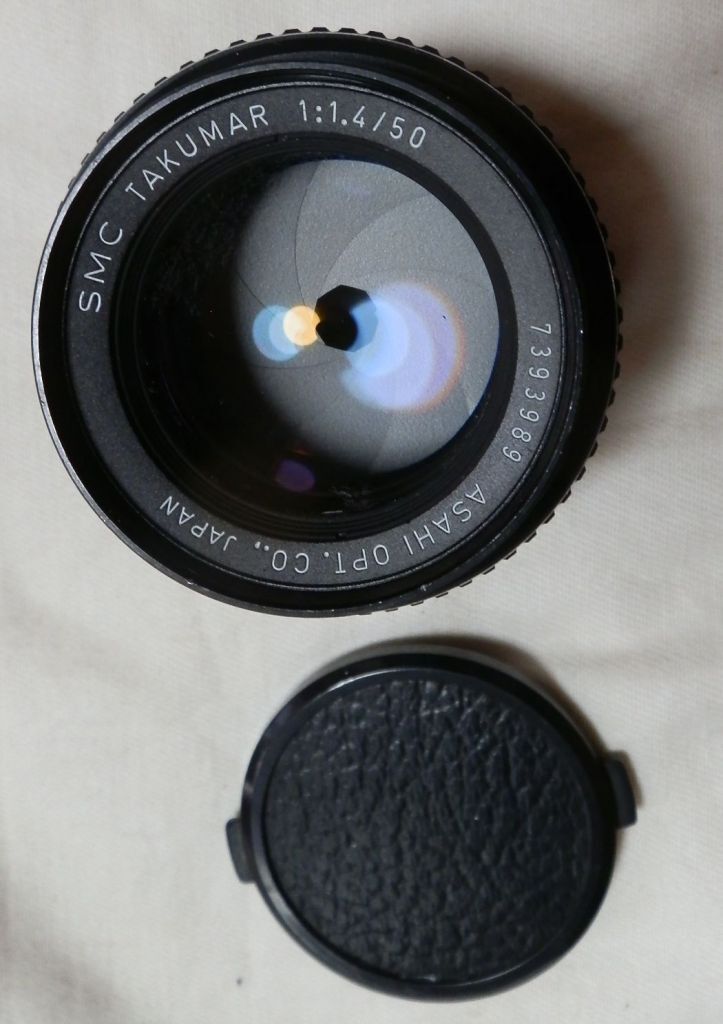 ペンタックス PENTAX SMC TAKUMAR 50mm F1.4★カビあり現状品_画像1