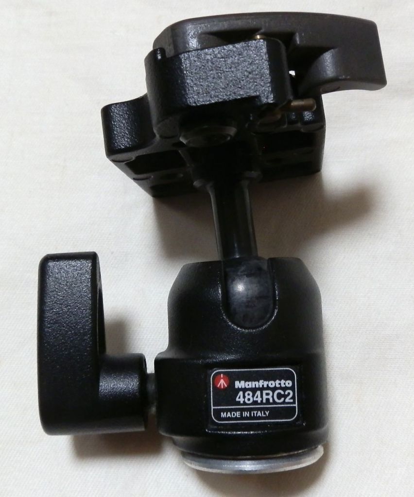 Manfrotto 自由雲台 484RC2 プレート欠品★の画像1