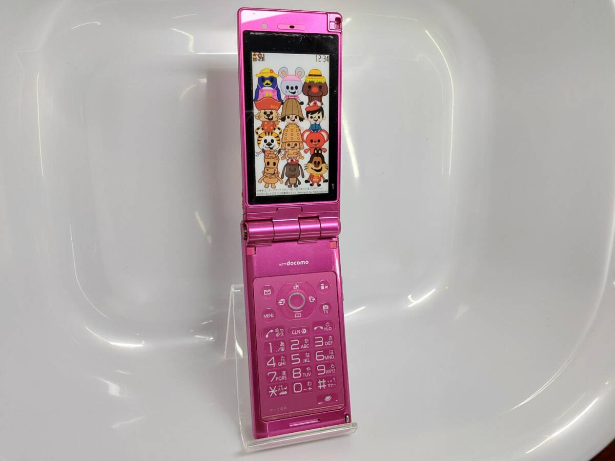 [mok* free shipping ] NTT DoCoMo P-10Alaz Berry pink Panasonic FOMA 0 week-day 13 o'clock till. payment . that day shipping 0 model 0mok center 