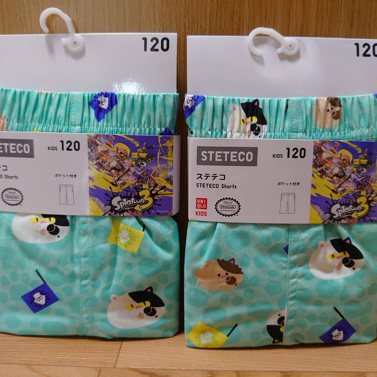 ユニクロ UNIQLO スプラトゥーン ステテコ 120cm