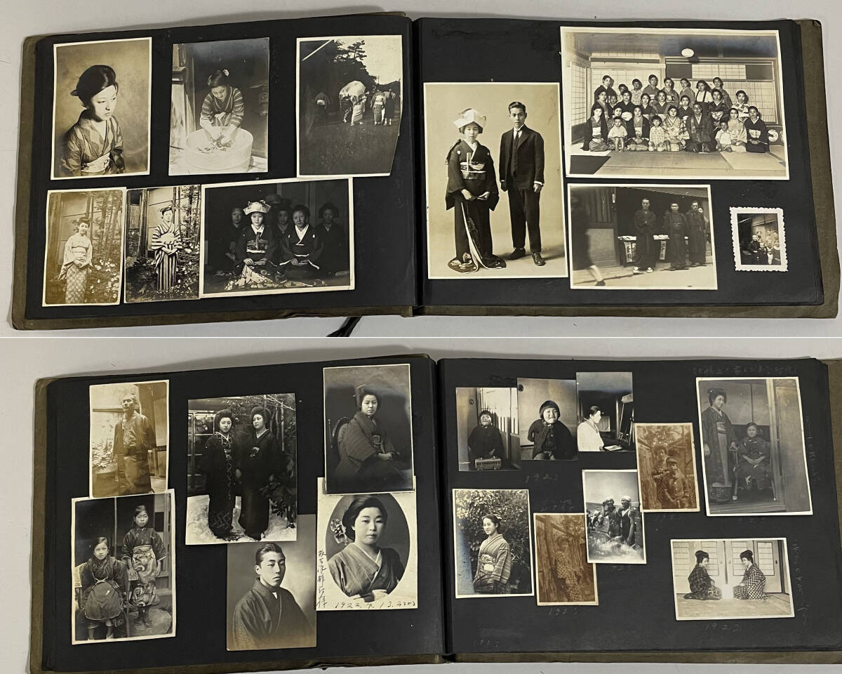 大正時代に撮影された写真 アルバム 家族写真 時世写真 集合写真 風景写真の画像5