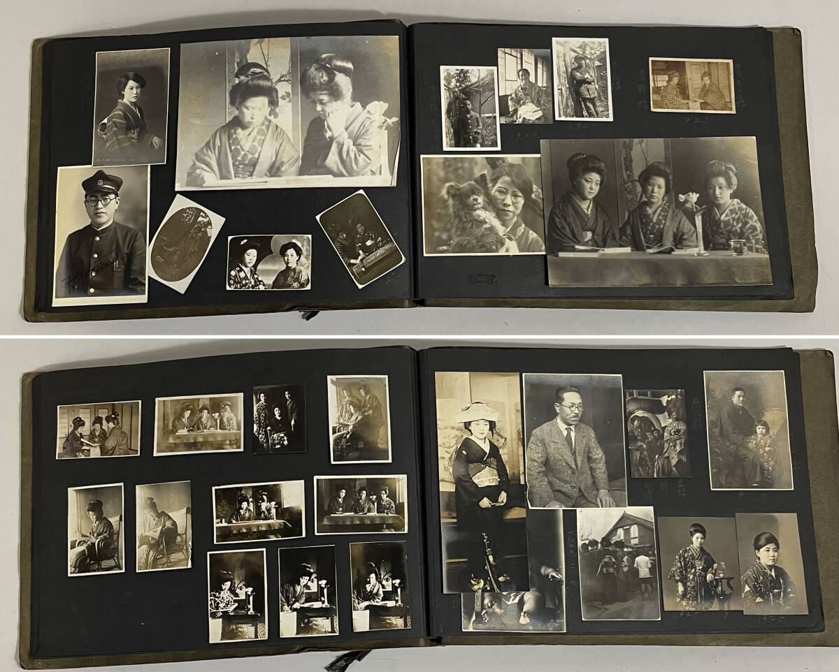 大正時代に撮影された写真 アルバム 家族写真 時世写真 集合写真 風景写真の画像7