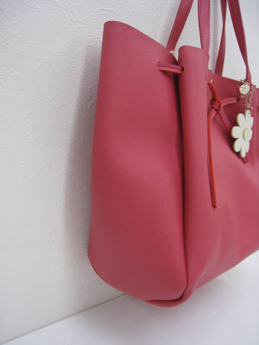*COLORS by Jennifar Sky* color zbai Jennifer Sky unused new goods tote bag Pink Lady -sSamantha Global