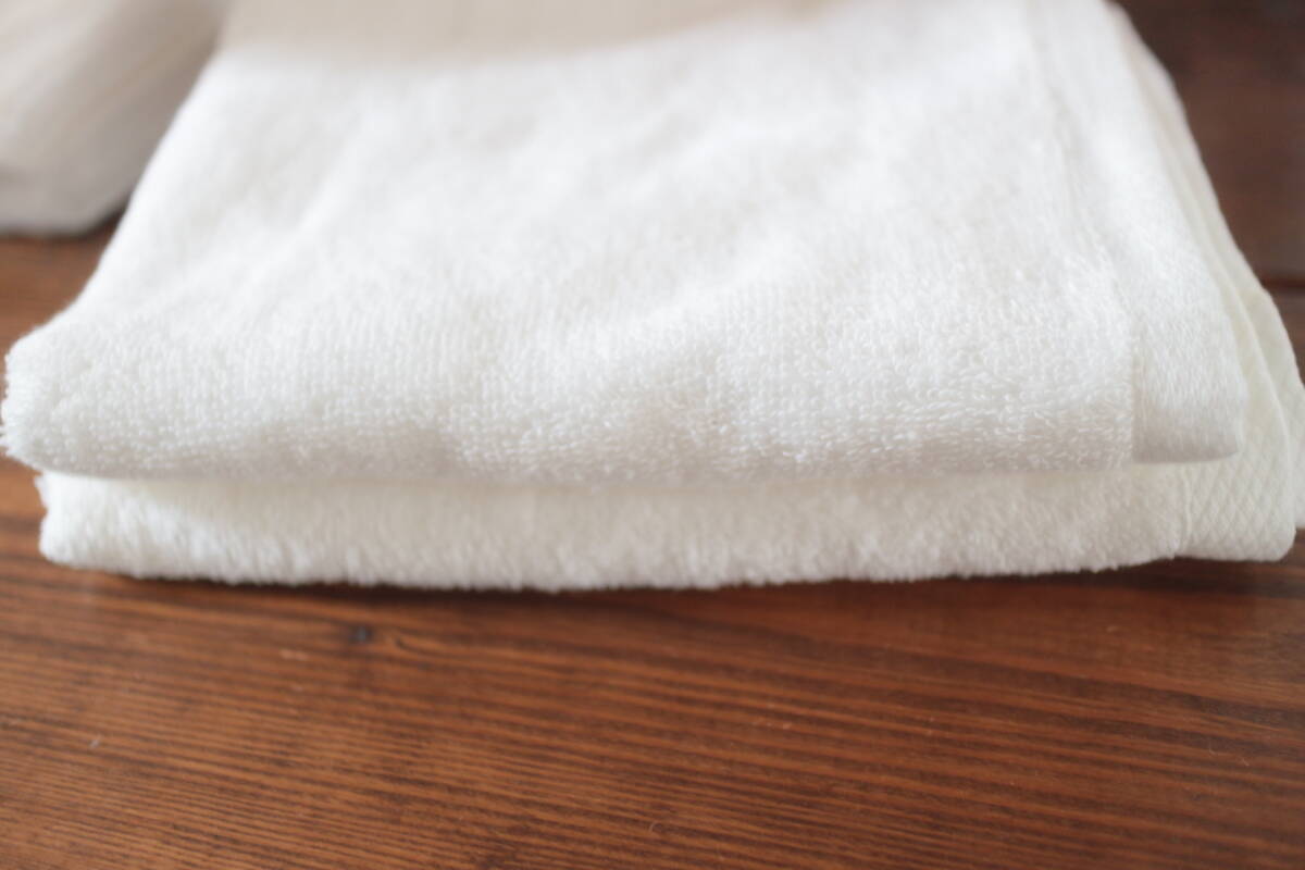 20 листов совместно! новый товар не использовался сейчас . полотенце одобрено белый белый полотенце для лица хлопок хлопок сделано в Японии пирог ru земля массовая закупка вносить изменение 
