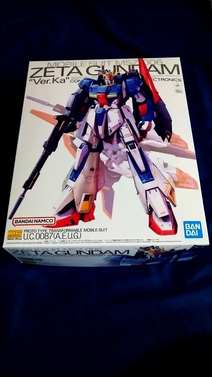 1 иен старт [MGze-ta Gundam Ver. Ka | не собран | бесплатная доставка ] Mobile Suit Z Gundam BANDAI Bandai gun pra katoki - jime пластиковая модель 
