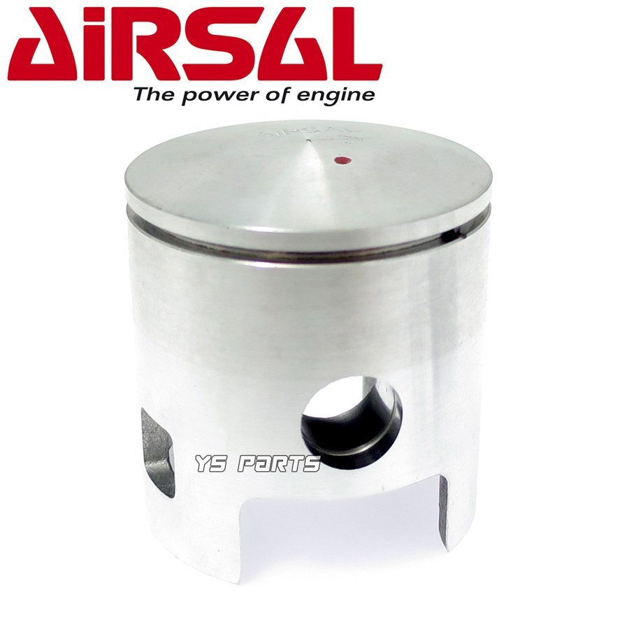 復刻Airsal 8ポート 45mm 62.4ccアルミボアアップピストン TY50/ポッケ/フォーゲル/DT50[空冷]GT50ミニトレ/GR50/RD50/MR50/YSR50の流用に_画像4