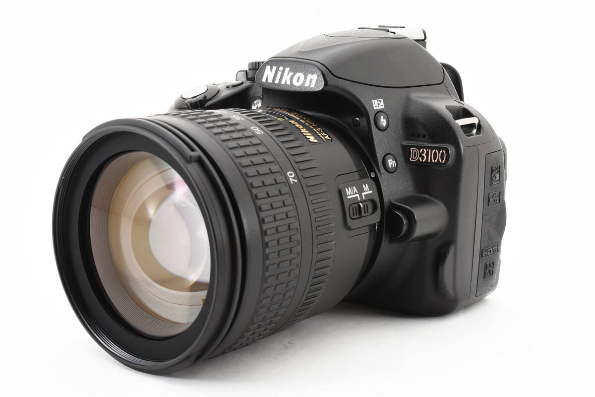 ■ 美品 ■ ニコン Nikon D3100 AF-S 18-70 レンズセット 《 S数13095回 》　A51S117S425DK C530_画像3