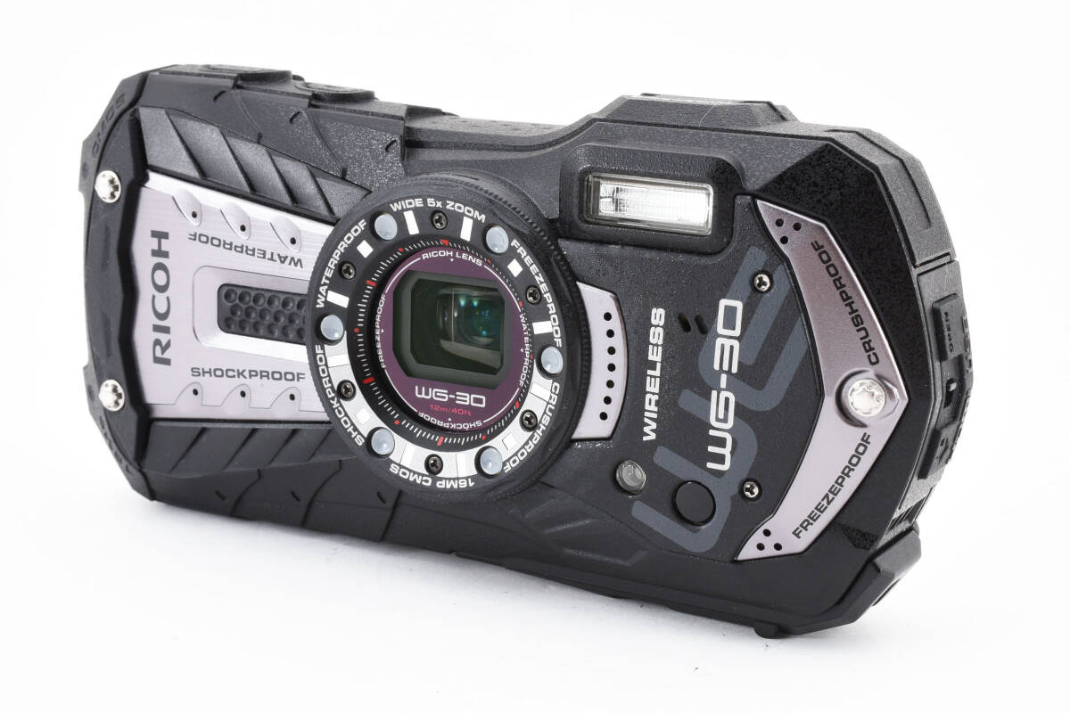 # прекрасный товар # Ricoh RICOH WG-30W водонепроницаемый пыленепроницаемый ударопрочный уличный камера A58S118S2DK C549