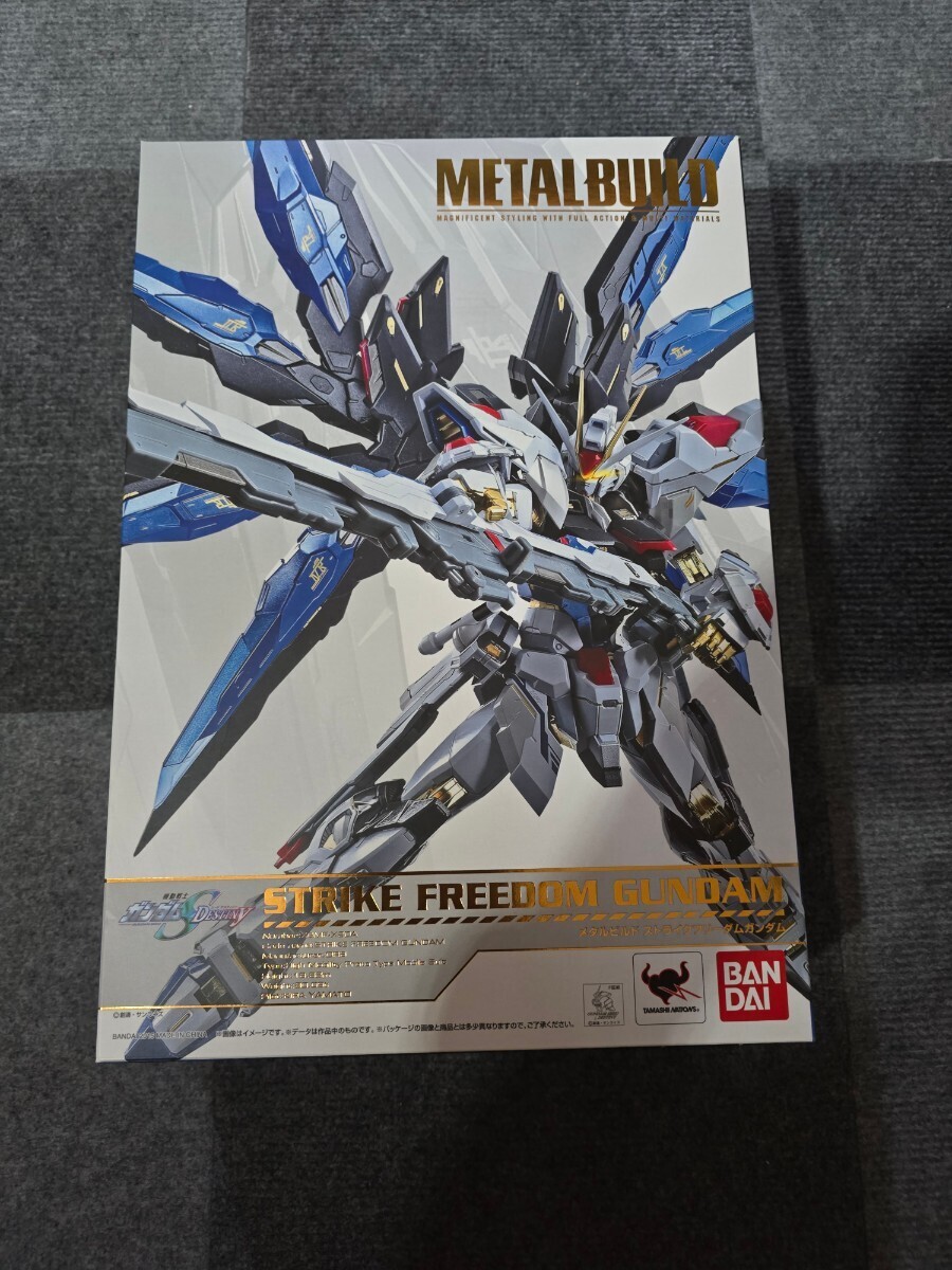 METAL BUILD Strike freedom Gundam metal build Gundam SEED Destiny unopened goods 