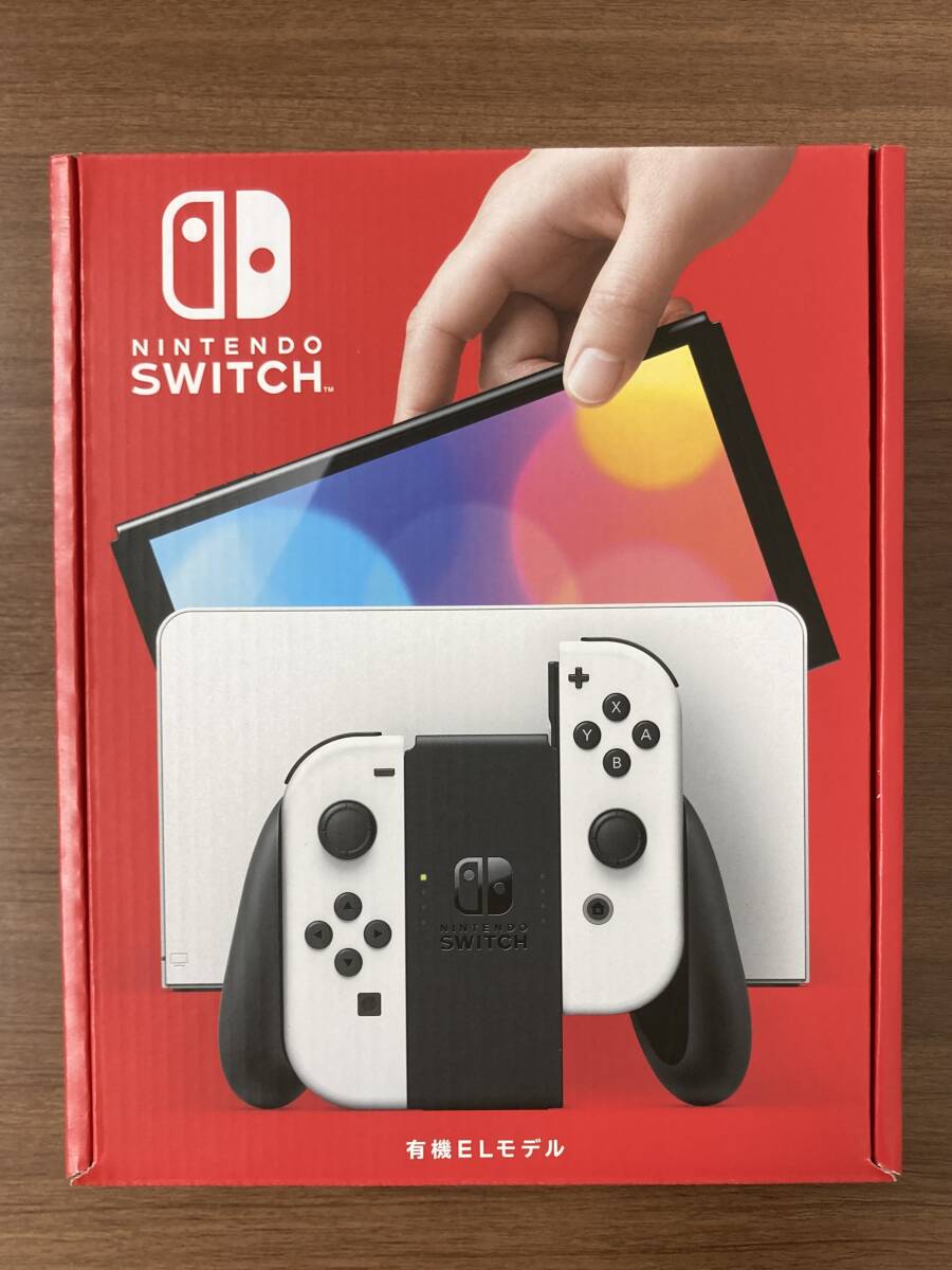 大「8304」Nintendo Switch ニンテンドースイッチ　本体　有機ELモデル　HEG-S-KAAAA　ホワイト　_画像1