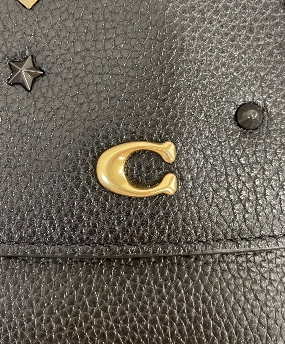 G「19611」美品 COACH コーチ C4815 レキシー ヘイデン クロスボディ ショルダーバッグ 黒　ブラック　ミニバッグ_画像3