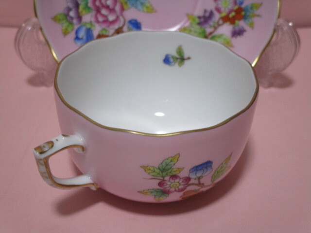 本物 新品 Herend/ヘレンド ピンクのヴィクトリア(VE-FP1 本物 新品 Herend/ヘレンド ピンクのヴィクトリア(VE-FP1
