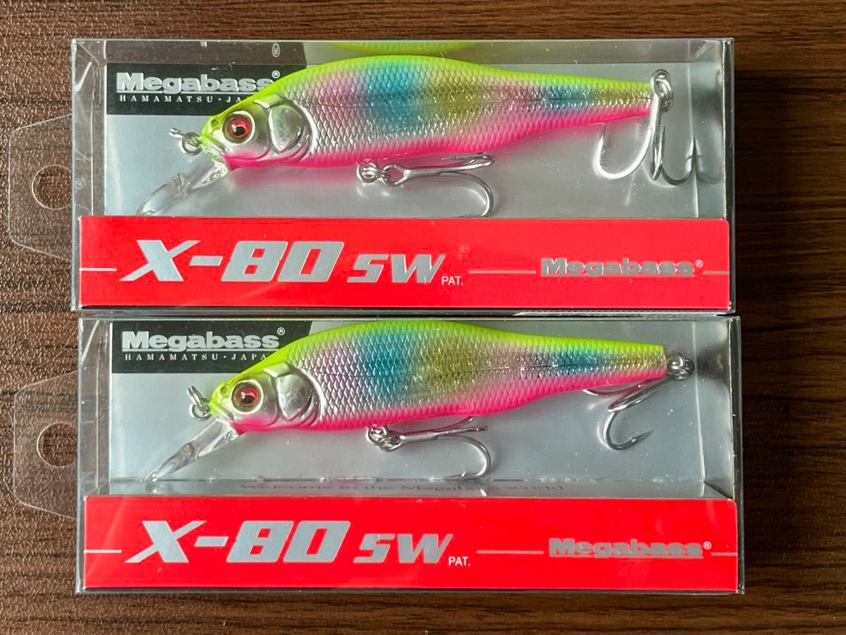 メガバス Megabass / X-80SW 2023年メガバスオンライン限定福袋カラー　2個セット