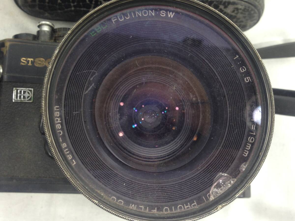 ★ フィルムカメラ 4台セット FUJICA PENTAX OLYMPUS Konica レンズ汚れ等あり 完全ジャンク品 _画像3