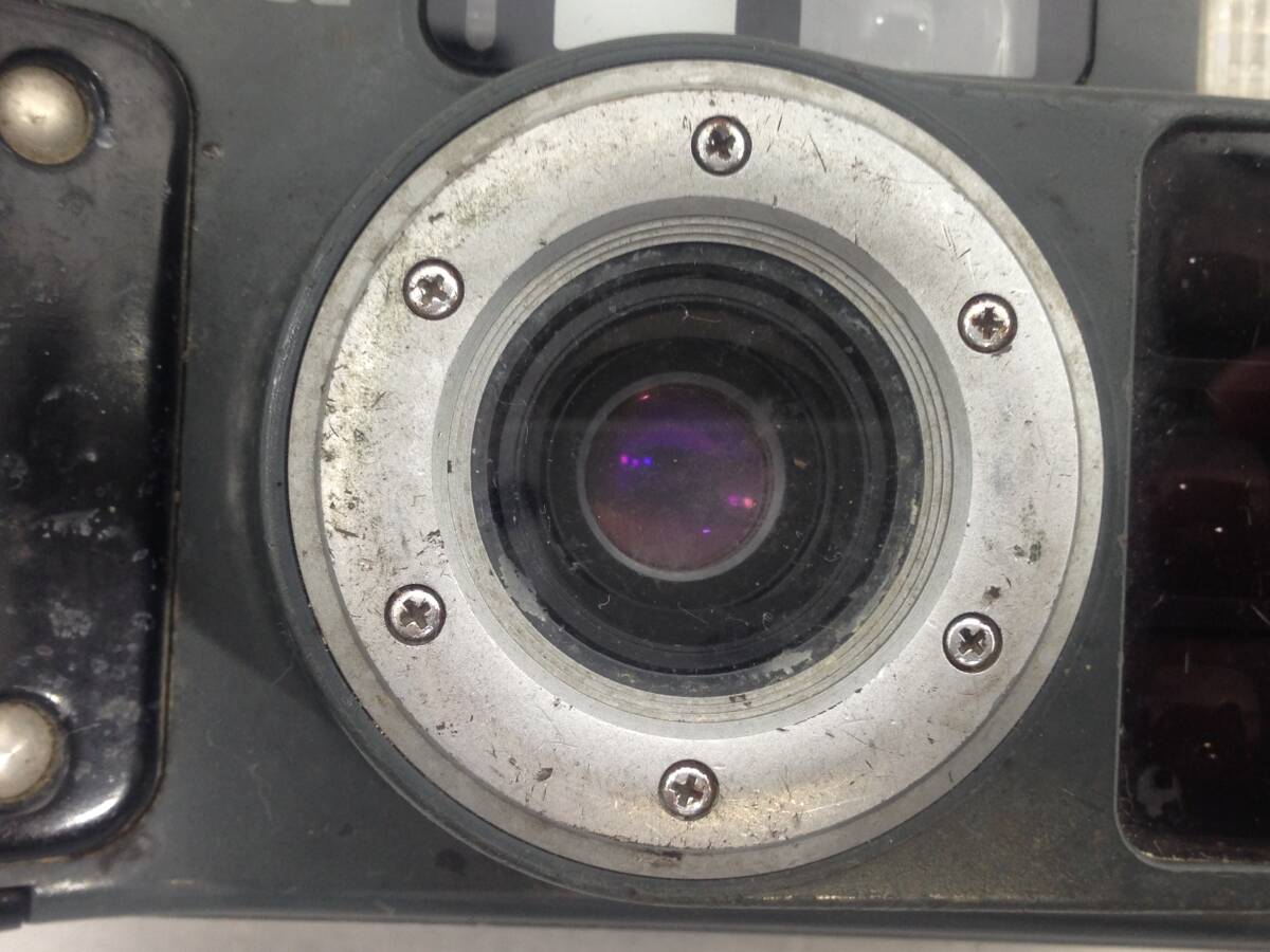★ フィルムカメラ 4台セット FUJICA PENTAX OLYMPUS Konica レンズ汚れ等あり 完全ジャンク品 _画像6