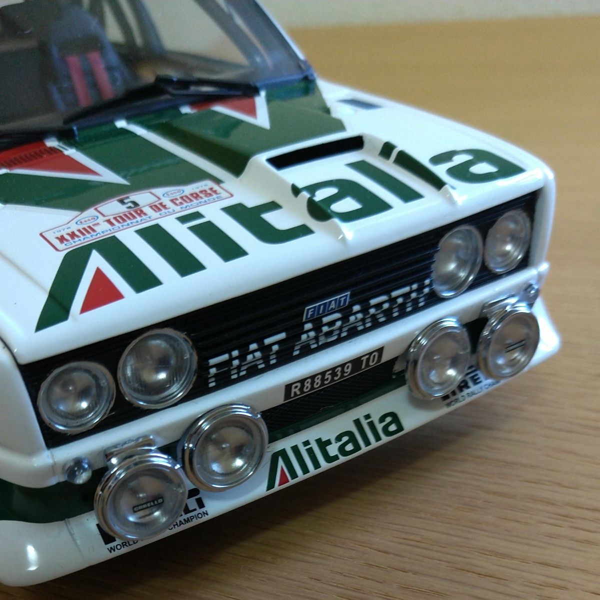 1/18 京商 FIAT 131 ABARTH ツールドコルス　1978   　1/64 オマケ付き