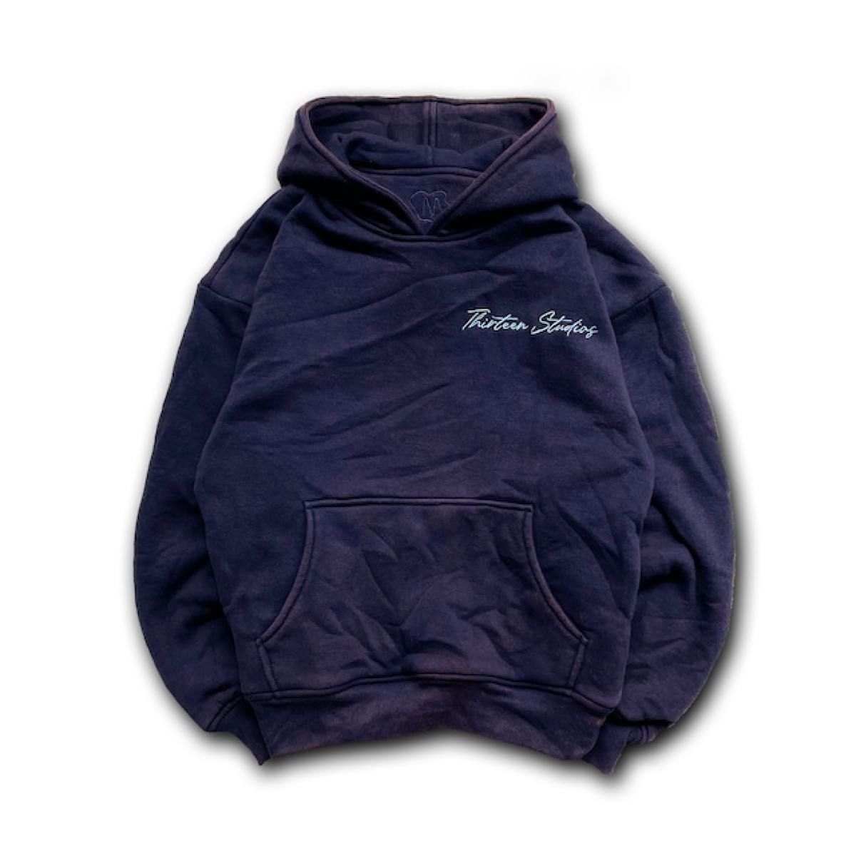 【THIRTEEN STUDIOS】ACID REVERSIBLE HOODIE